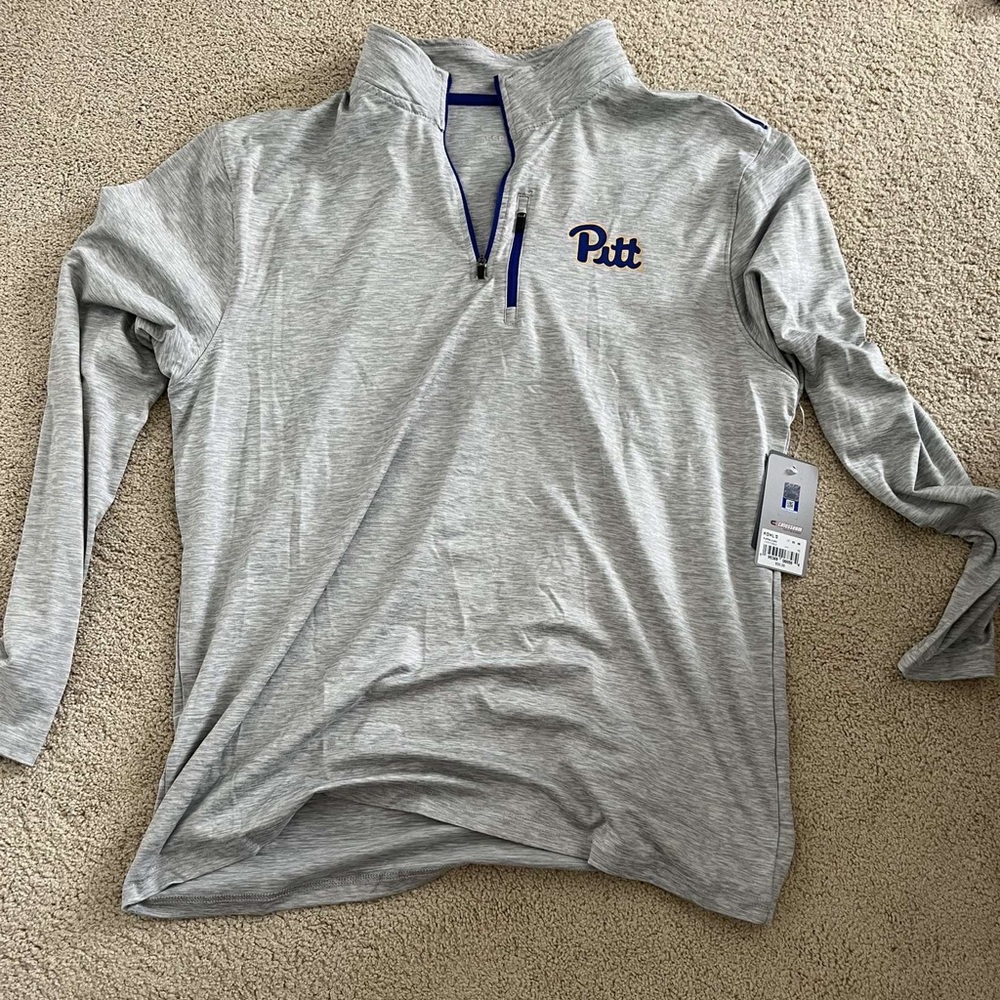 Pitt quarter zip